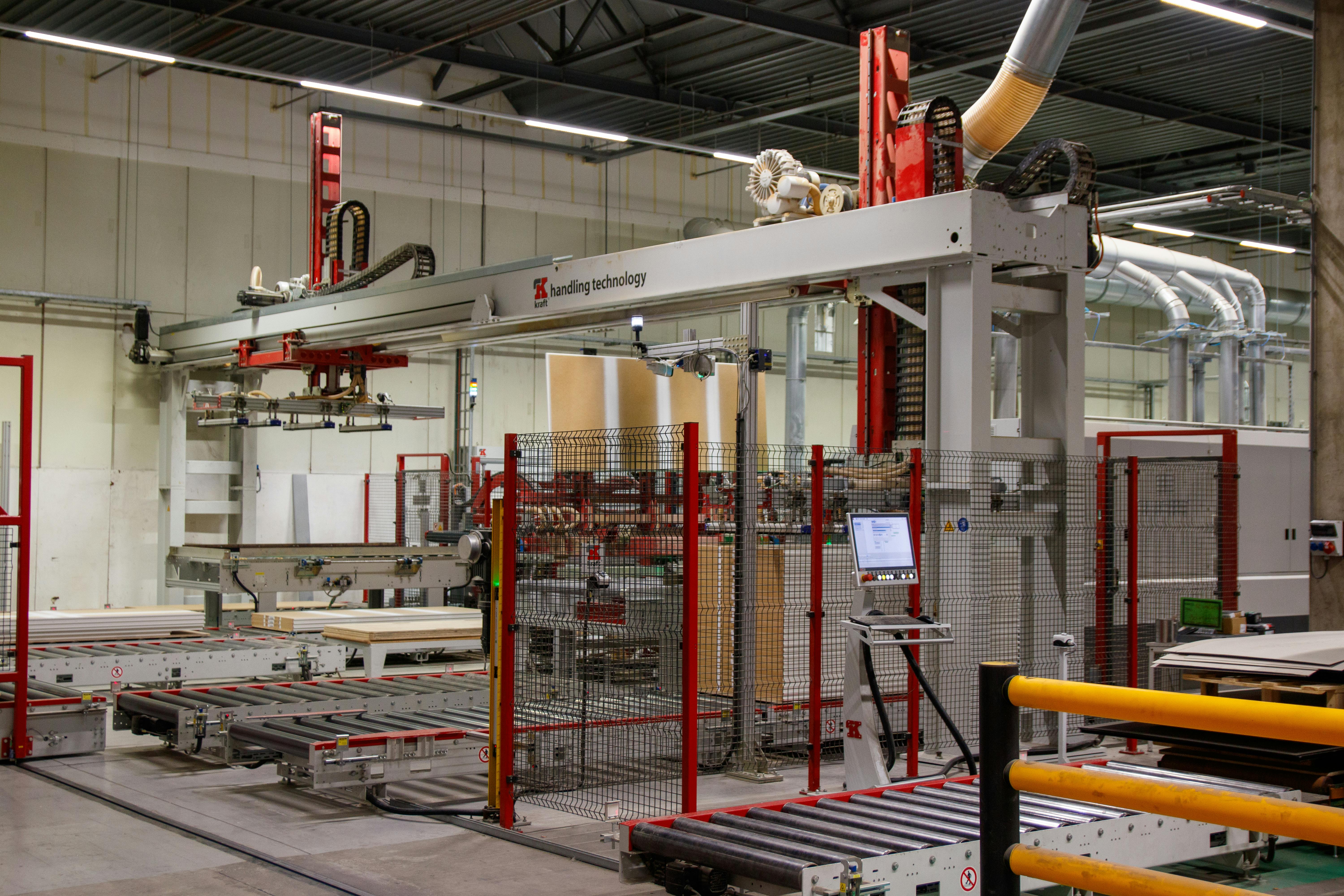 Precision manufacturing plant floor